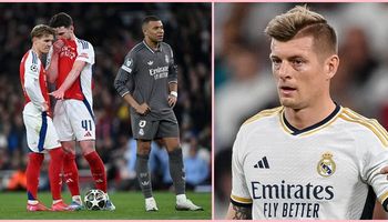 Toni Kroos:”Real của tôi đã cố tình để thua Arsenal”